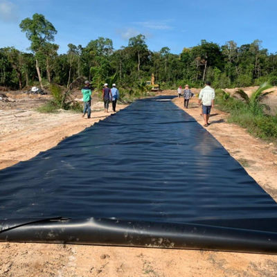0.75mm HDPE Geomembrane Waterdicht voor kunstmatige Lake Tank Dam Landfill Lining Liner