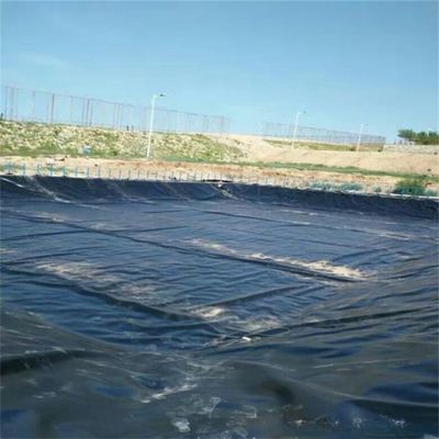 2 mm HDPE visvijver voor stortplaatsen Lange 50-200m Breedte 1-6m glad oppervlak