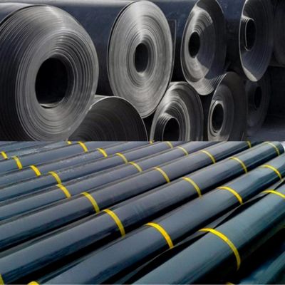 2 mm HDPE visvijver voor stortplaatsen Lange 50-200m Breedte 1-6m glad oppervlak