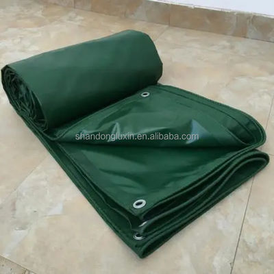 Gepersonaliseerd Kleur 800gm Glanzend PVC bedekt Tarpaulin Tenten Plastic Tarpaulins Stof