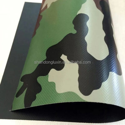Gepersonaliseerd Kleur 800gm Glanzend PVC bedekt Tarpaulin Tenten Plastic Tarpaulins Stof