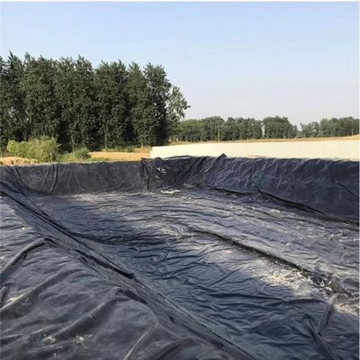 1.0mm HDPE Geomembrane voor kunstmatig meer Dubbel glad oppervlak Grafisch ontwerpoplossing