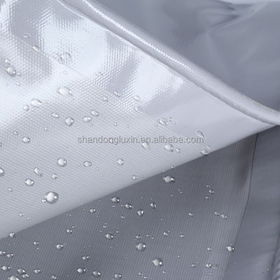 Plaid-stijl PVC-gecoate tralies van gemiddeld gewicht en waterbestendig voor vervoer