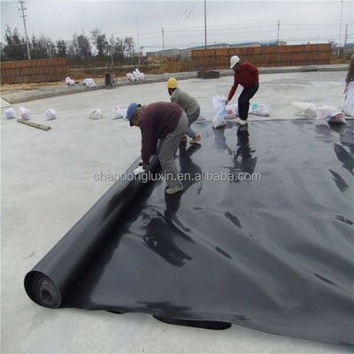 Glanzend geomembraan voor vis garnalen boerderij tank vijver waterdicht plastic plaat HDPE Liner