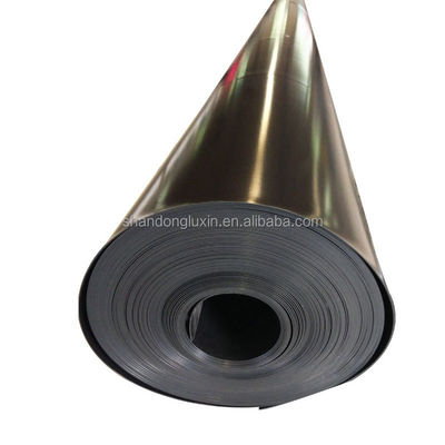 Grafisch ontwerp HDPE gladde geomembraan vis vijver liner 1,5 mm 2 mm voor stortplaatsen
