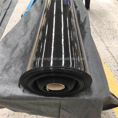 ASTM GRI-GM13 standaard HDPE gladde geomembraan vis vijver voering voor wateropslagtanks