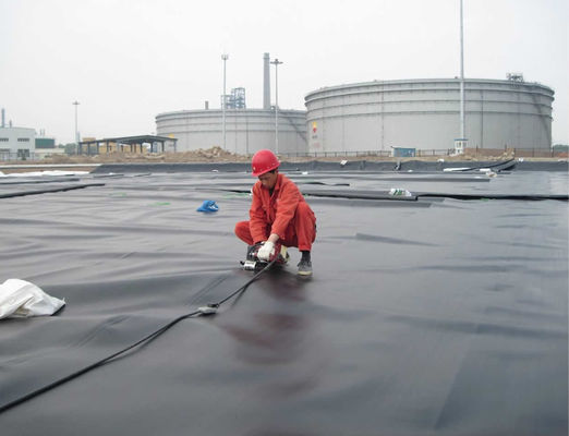 1 mm gladde geomembranen vispoel Liner 0,5 mm HDPE voor aquacultuur ASTM GRI-GM13 Standard