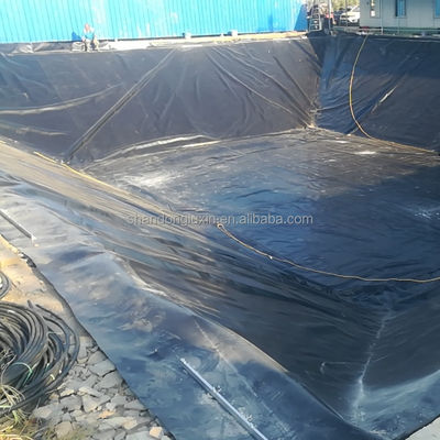 0.5mm HDPE Geomembrane Liner Sheet voor vishouderij vijver Makkelijk te installeren en onderhouden