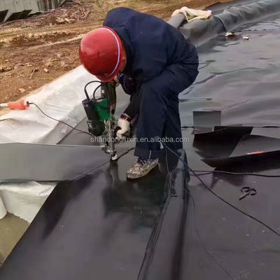 Industriële ontwerp stijl HDPE geomembraan 0,5 mm 1 mm 1,5 mm 2 mm waterdicht dam vijver