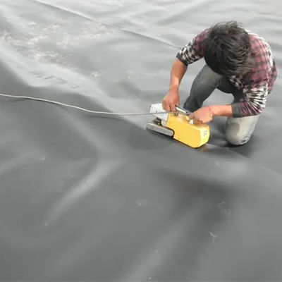 Dikte 0,2 mm-2,8 mm HDPE-geomembraan voor visvijver- en damvijver in staarten