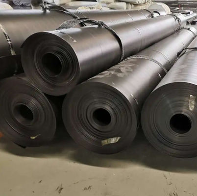 Waterdicht HDPE vispoel Liner 30mil 60 mils Zwart Geomembrane voor wateropslagtanks