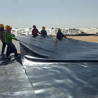1m-8m breedte dubbel glad zwart HDPE vijver voor vissen garnalen zwembad kweek
