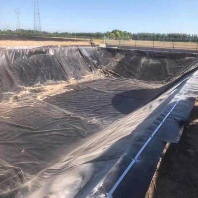 1m-8m breedte dubbel glad zwart HDPE vijver voor vissen garnalen zwembad kweek