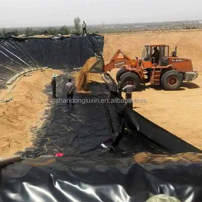50-100m Lengte Witte HDPE Dam Liner Geomembrane voor de Visserij 1 mm Dikte