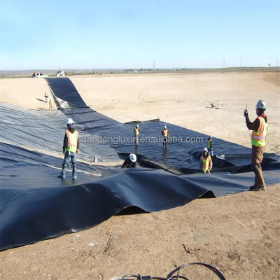 50-100m Lengte Witte HDPE Dam Liner Geomembrane voor de Visserij 1 mm Dikte
