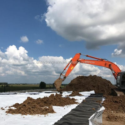 50-100m Lengte Witte HDPE Dam Liner Geomembrane voor de Visserij 1 mm Dikte