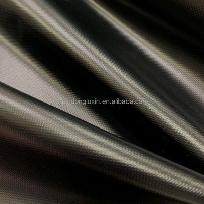 UV-behandeld PVC-garnaal gestreepte luifelstof met zware plastic plaat