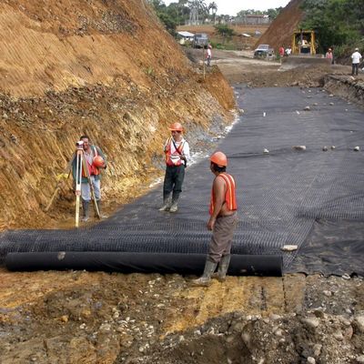 Buiten HDPE-plaat plastic membraan voor waterreservoir en vissentank in zwarte kleur