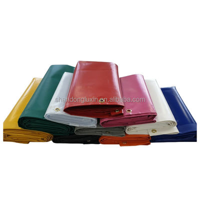 Waterdicht Pvc-garnaalstof voor vrachtwagenbedekking 840DX840D-1300DX1300D 280-960gm