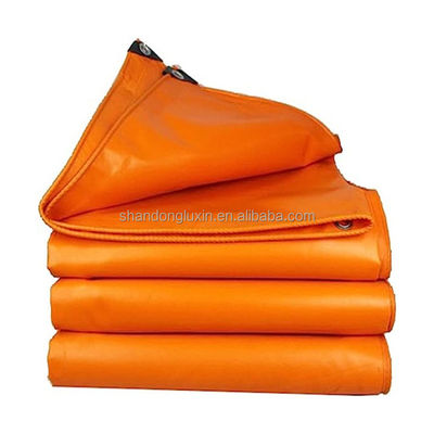Truck Truck Waterdicht Tarpaulin Roll Heavy Duty PVC Duidelijk materiaal met geweven stof