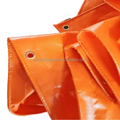 Truck Truck Waterdicht Tarpaulin Roll Heavy Duty PVC Duidelijk materiaal met geweven stof