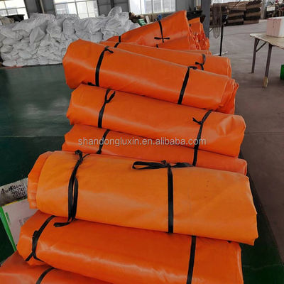 Truck Truck Waterdicht Tarpaulin Roll Heavy Duty PVC Duidelijk materiaal met geweven stof
