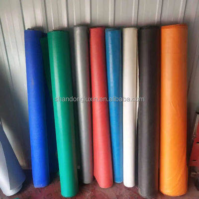 Truck Truck Waterdicht Tarpaulin Roll Heavy Duty PVC Duidelijk materiaal met geweven stof