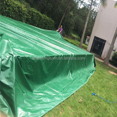 Waterdichte PVC-gecoate doek afgeronde vellen perfect voor vrachtwagen en vrachtwagen deksels