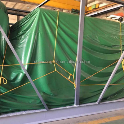 Waterdichte PVC-gecoate doek afgeronde vellen perfect voor vrachtwagen en vrachtwagen deksels