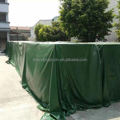 Waterdichte PVC-gecoate doek afgeronde vellen perfect voor vrachtwagen en vrachtwagen deksels