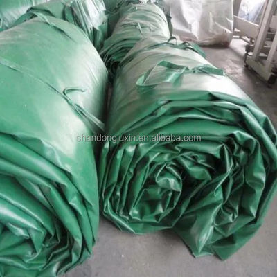 Plaid Style PVC Tarpaulin Nonwoven Truck Cover voor Heavy Duty Waterdicht Bescherming