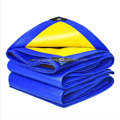 50-300 gm bekleed PE-doek waterdicht doek voor buitenbescherming