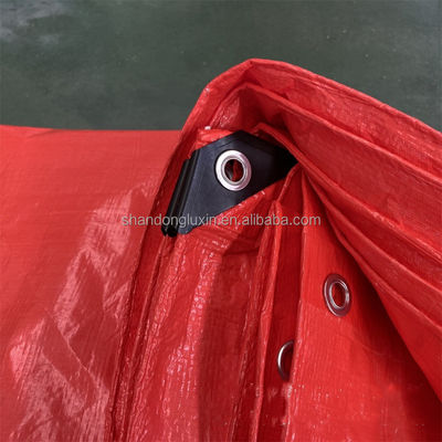 Truck Cover Lichtgewicht 50-300gm Polyethyleen bedekt Dubbel waterdicht PE-doek
