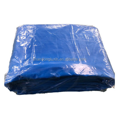 Afgedrukt 50 gm Blauw PE-doek Flexibel en licht voor een gemakkelijke bediening