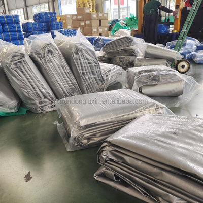 Dakbedekking zware poly tearbedekking voor vrachtwagens waterdicht blauw kamperen zonnescherm