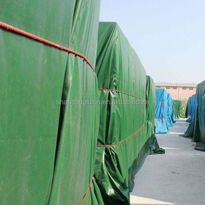 Waterdicht vrachtwagen- en opslagbedekking HDPE-weven met LDPE-lamineering PE-doek