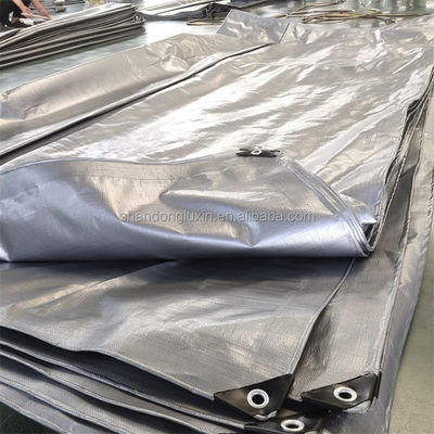 Waterdicht Stripe Style PE Tarpaulin Industrial Multi Purpose Vochtdicht Zonnebestendig