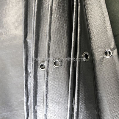 Waterdicht Stripe Style PE Tarpaulin Industrial Multi Purpose Vochtdicht Zonnebestendig